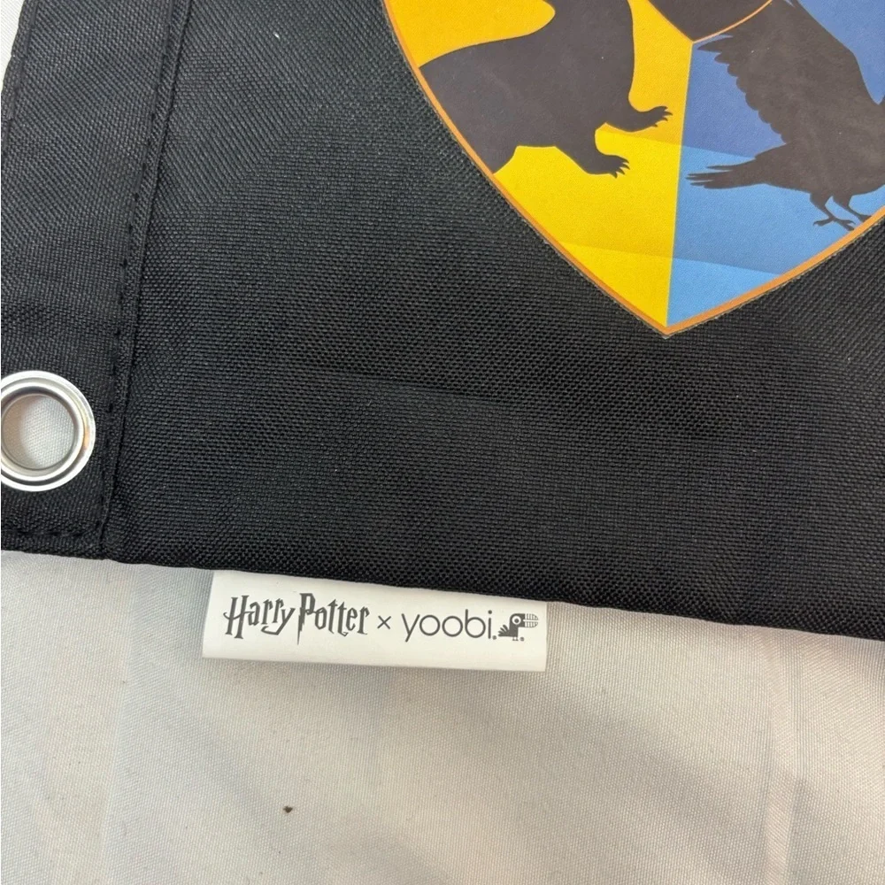Yoobi Harry Potter Black Hogwarts Binder Zip pencil Case NWT